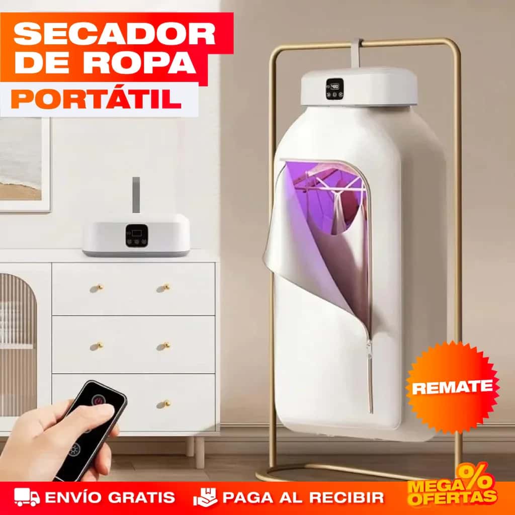 SECADORA DE ROPA PORTATIL